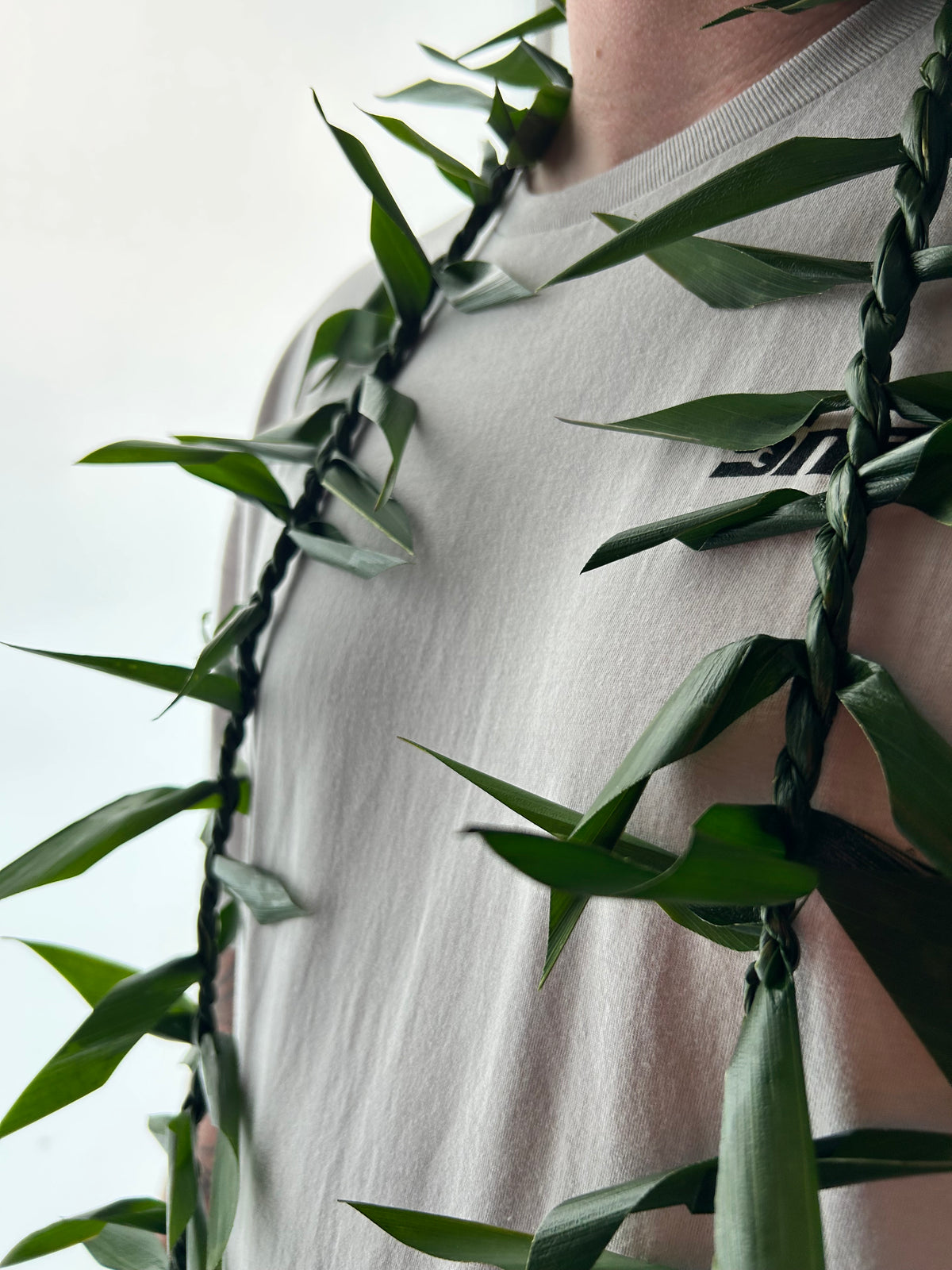 Maile Ti Leaf Lei